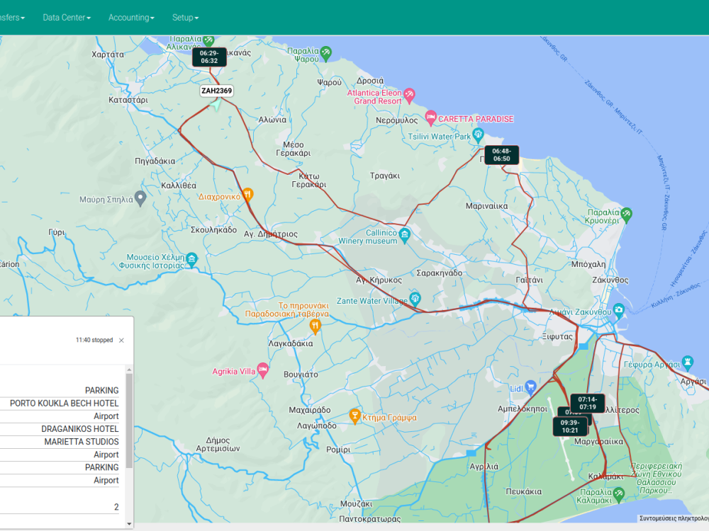 Fleet and Transfers Managment Logistics System